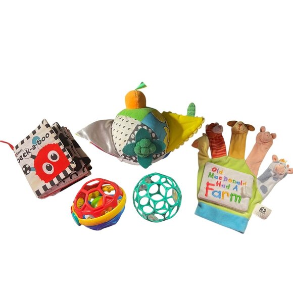 Baby Sensory Toys Bundle 6 Items - Picture 1 of 6